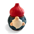 Fox Run Gnome Garlic Keeper, Ceramic Garlic Holder and Lid